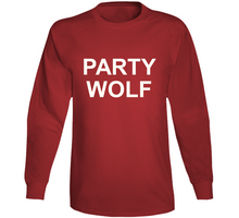 Load image into Gallery viewer, Red Party Wolf Long Sleeve
