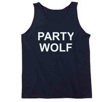 Load image into Gallery viewer, Original Party Wolf Navy T Shirt
