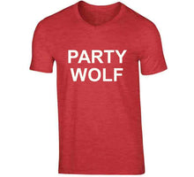 Load image into Gallery viewer, Red Party Wolf Baby One Piece
